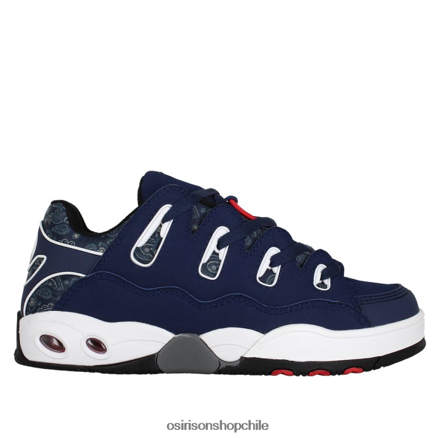 unisexo zapato azul marino/rojo/cachemir Osiris d3 8RJ8H4