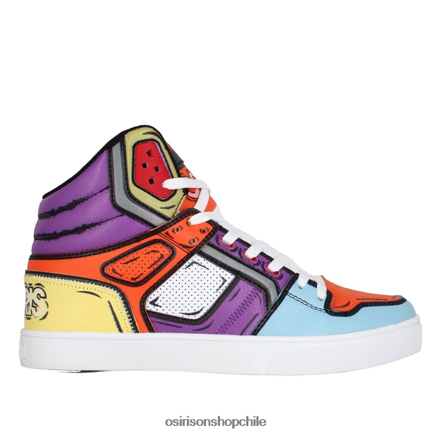 unisexo zapato blanco/boceto Osiris clon 8RJ8H22