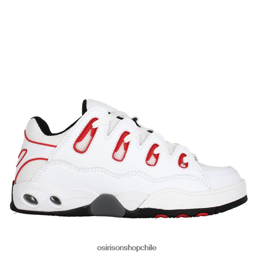 unisexo zapato blanco/rojo/negro Osiris d3 8RJ8H6