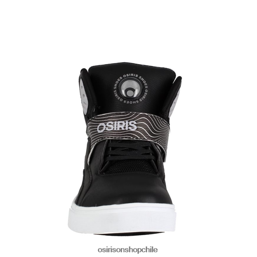unisexo zapato negro/blanco/pulso Osiris tamaño ultra 8RJ8H11