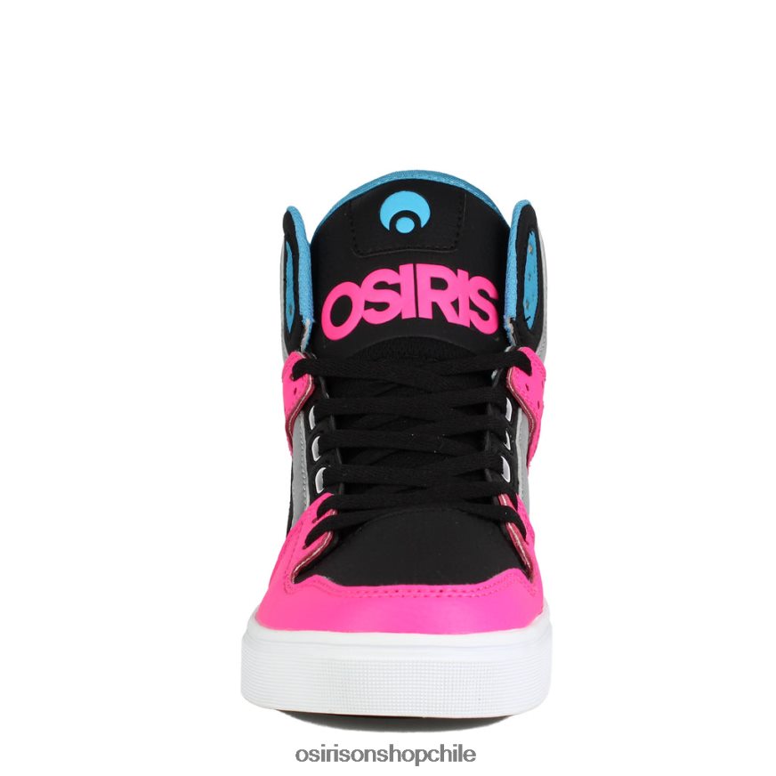 unisexo zapato negro/rosa/cian Osiris clon 8RJ8H23
